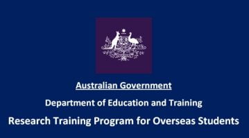 Australian Government Research Training Program Scholarship