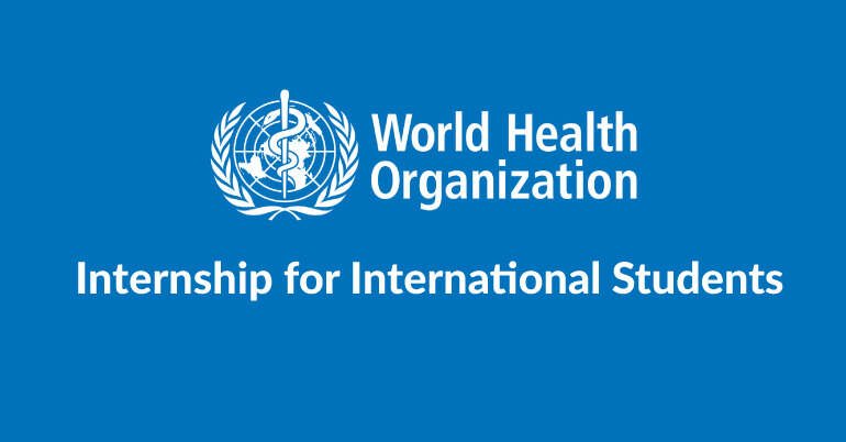 World Health Organization Internship