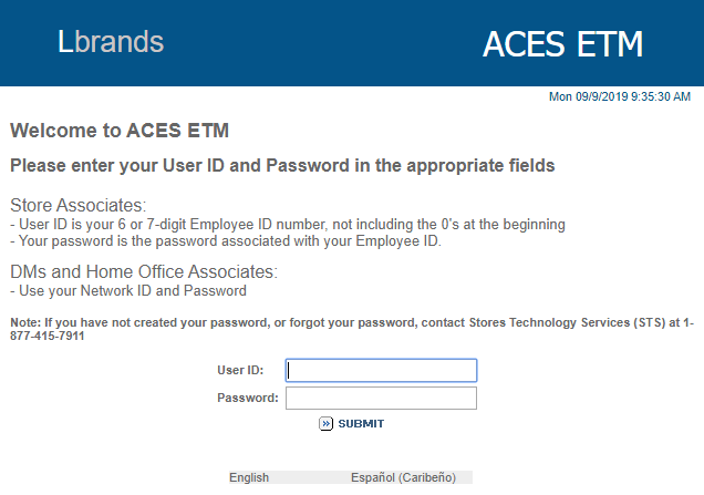 Aces Etm Login Portal Guide, Registration Process and Password ...