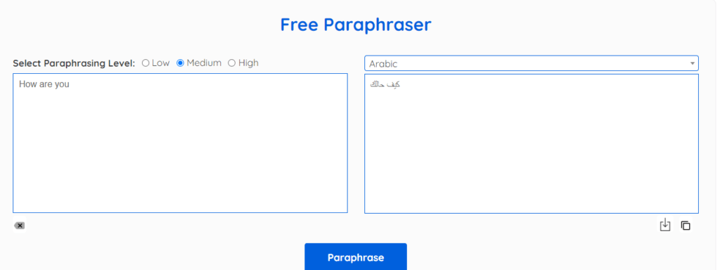 Paraphraser.ai ai-based paraphrasing tool for students