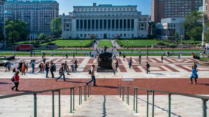 Tasso di accettazione della Columbia University