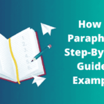 Hur man parafraserar steg-för-steg-guide