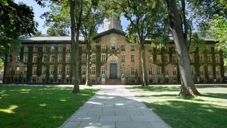 Míra přijetí na Princetonské univerzitě