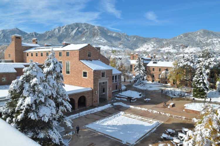 Степен на приемане в Боулдър на Университета на Колорадо