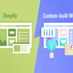 الاختلافات بين Custom Site و Shopify