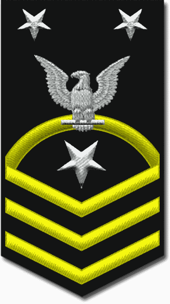 यूएस नेव्ही रँक्स - कमांडर मास्टर मुख्य क्षुद्र अधिकारी