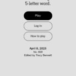 Wordlen pelaaminen sovelluksena iPhonessa ja iPadissa