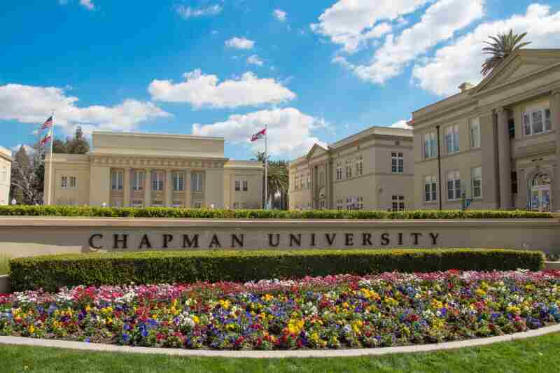 Acceptansgrad för Chapman University
