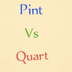 Pint vs Quart