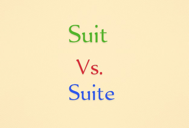Suit vs Suite