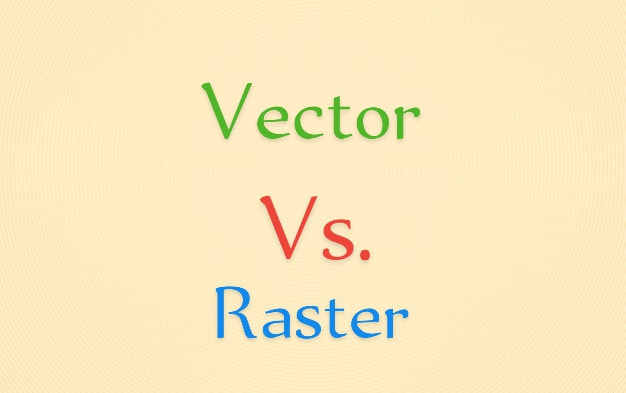 Vektor lwn Raster