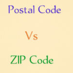 Código postal versus código postal