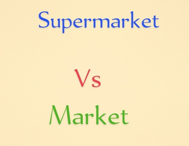 Supermarket vs tsena