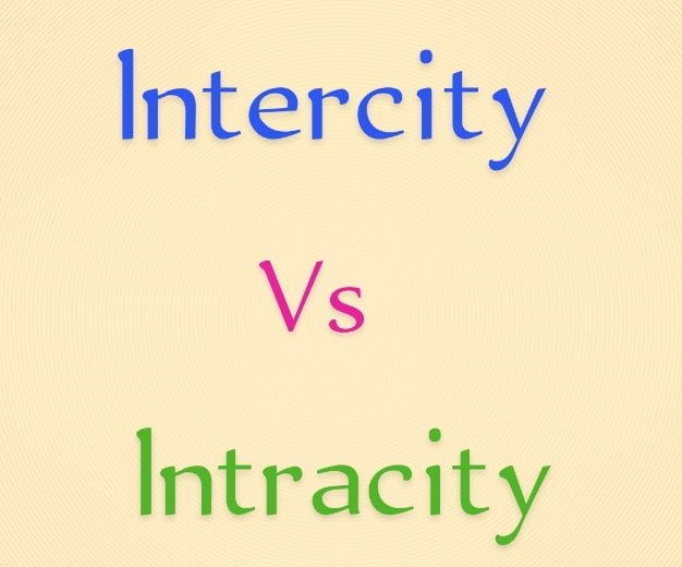 Interurba vs Intracity
