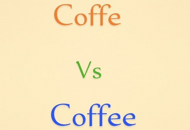 Kahvi vs kahvi