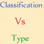 Klasifikasi vs Tipe