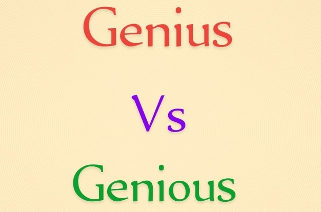 Genius vs Genious