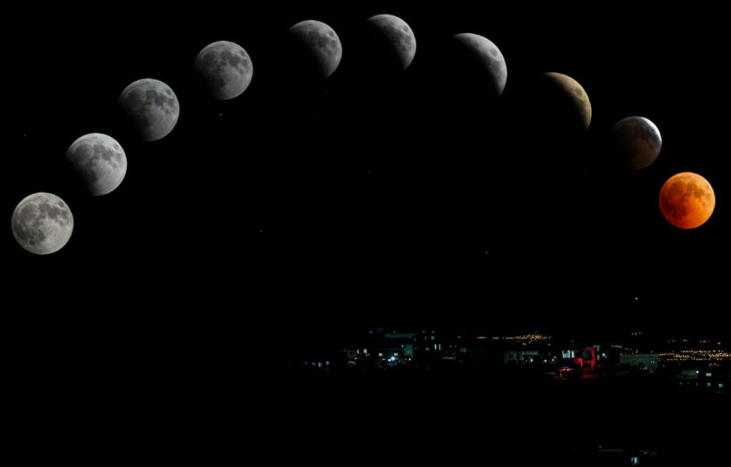 Lluna plena vs lluna nova