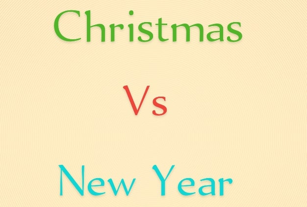 Joulu vs uusi vuosi