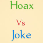 Hoax vs Joke