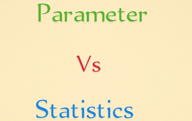 Parameter vs Statistics