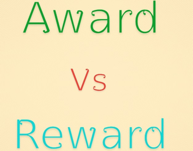 Award vs Reward