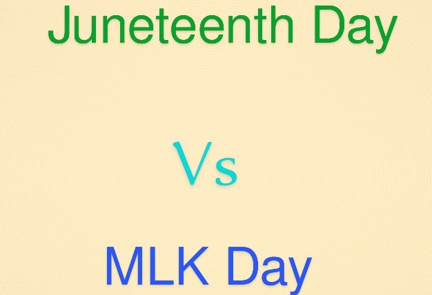 Lá Meitheamh déag vs Lá MLK
