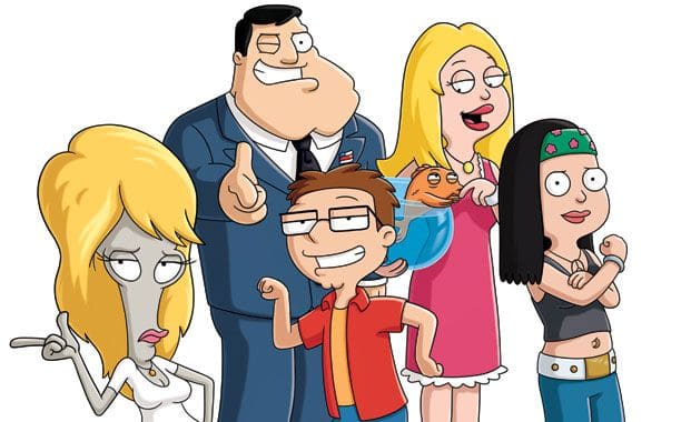 Daid Meiriceánach vs Family Guy
